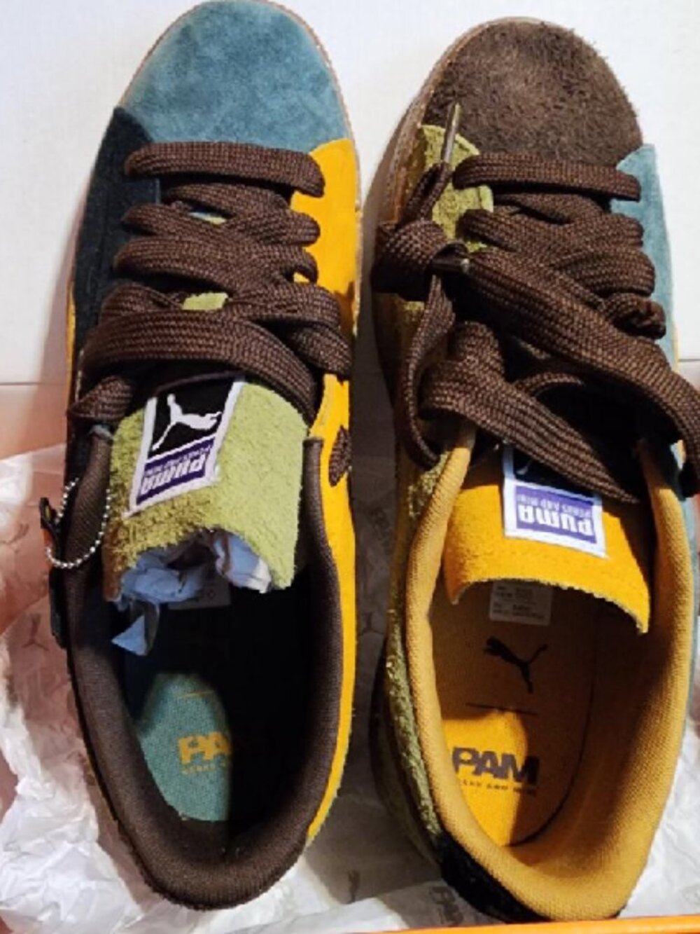 Puma x P.A.M. Suede VTG Sneaker Politics Limited Edition Sneakers